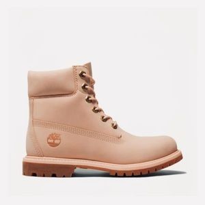 Timberland Women's Lace-Up Boots - Soft Pink